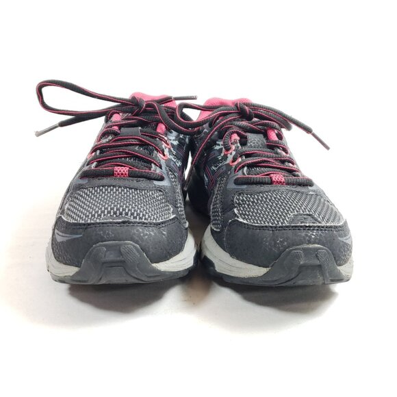 Asics Gel-Venture-6 Womens Size 6 Trail Running Shoes Gray & Pink Synthetic - Picture 6 of 9